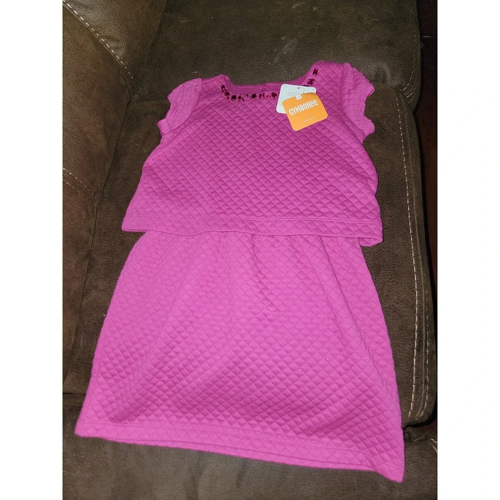 Gymboree plum pony maroon dress‎ size 6 nwt